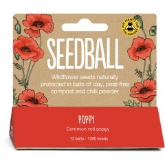 Seedball tube valmuer